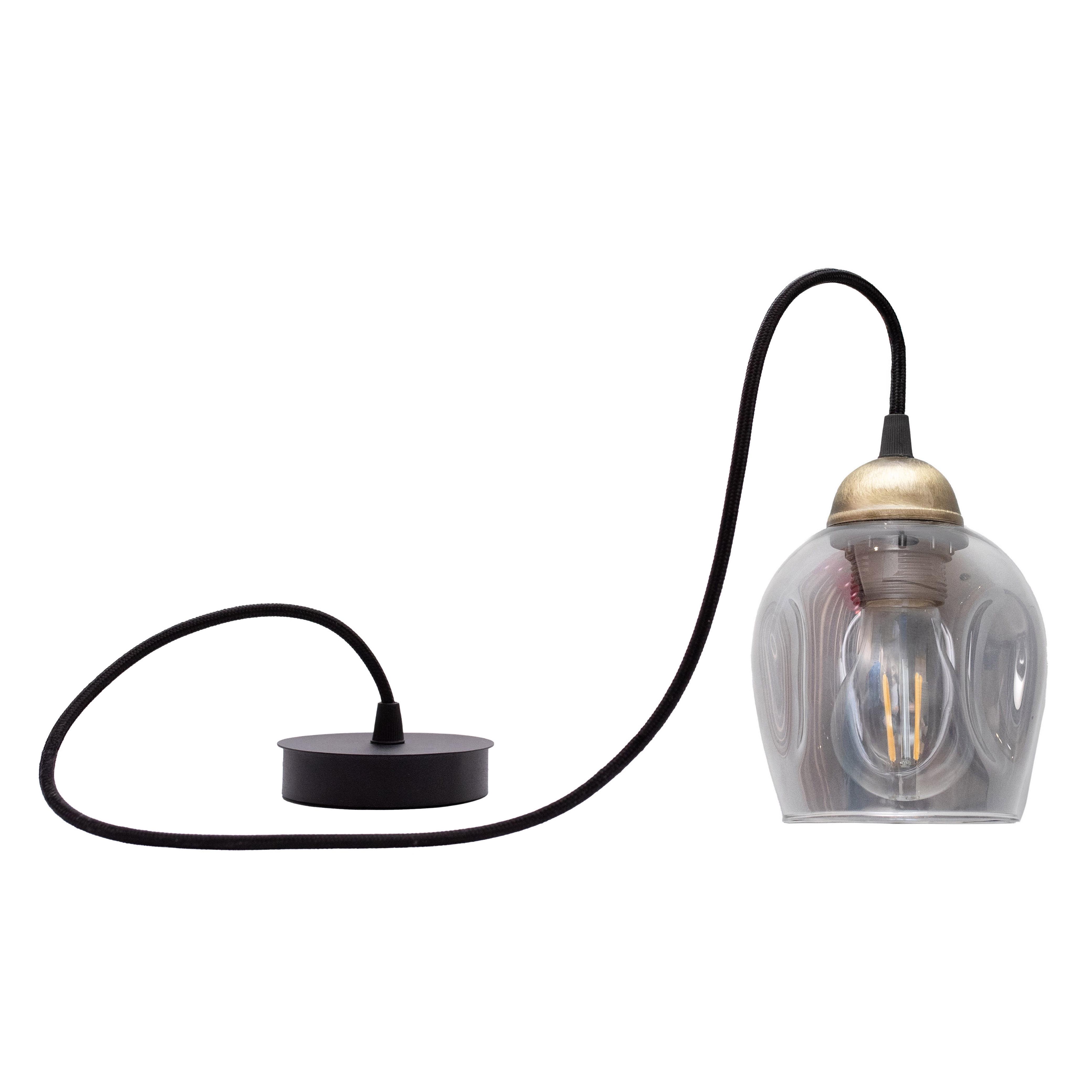 Світильник підвісний MSK ELECTRIC Enigma PL 2024 BK зі скляним плафоном під лампу Е27 - фото 3 Світильник підвісний MSK ELECTRIC Enigma PL 2024 BK зі скляним плафоном під лампу Е27 - фото 3