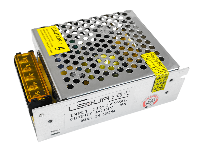 Блок живлення 60W IP20 5А 12V (9661)