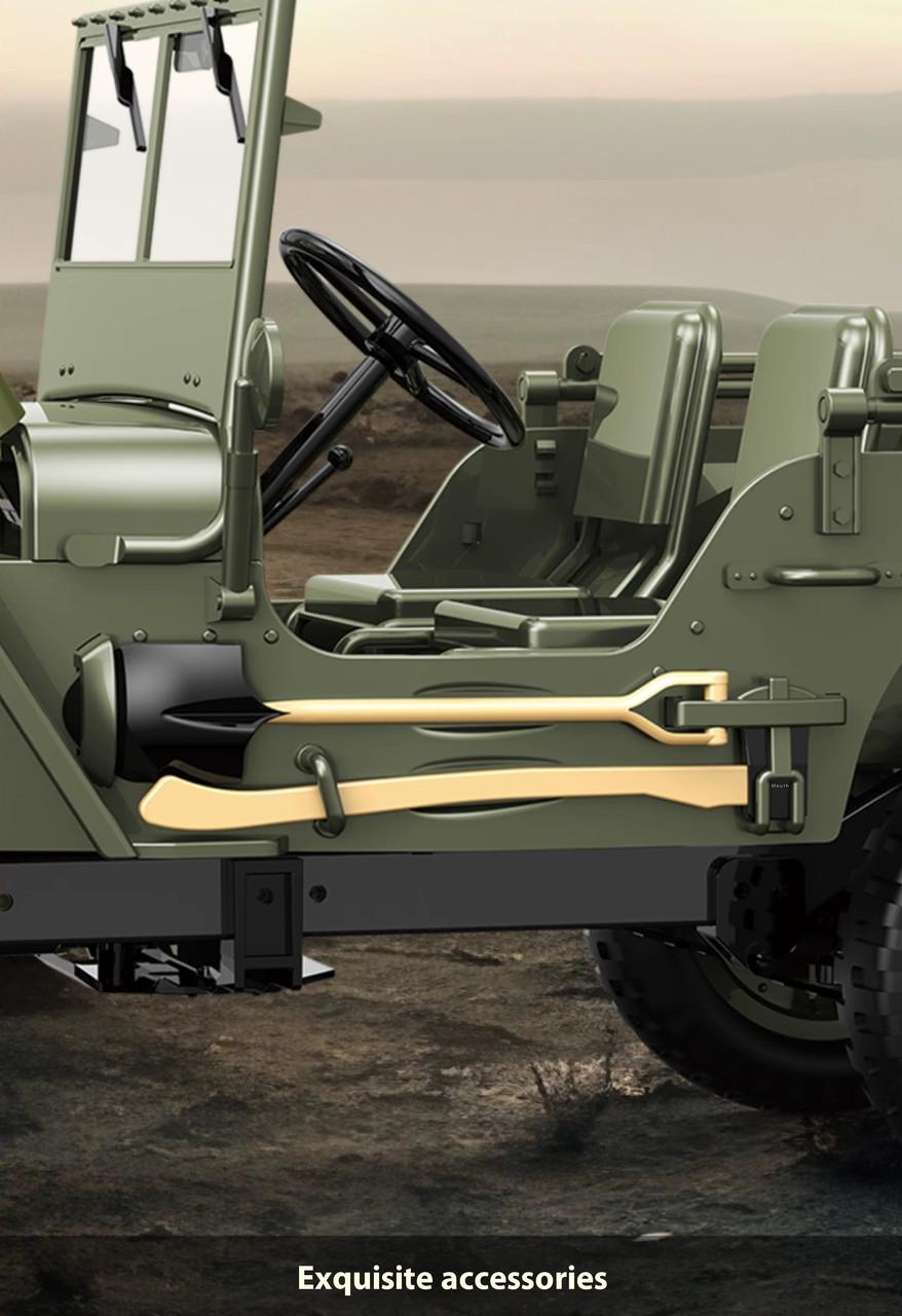 Машинка на радіокеруванні JJRC C8815 Jeep Willys - фото 7 Машинка на радіокеруванні JJRC C8815 Jeep Willys - фото 7