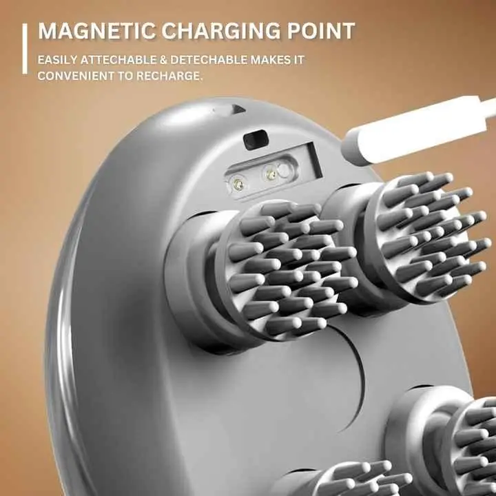 Массажер для головы и всего тела Smart Scalp Massager GX-608 с 4 головками (26404839) - фото 7 Массажер для головы и всего тела Smart Scalp Massager GX-608 с 4 головками (26404839) - фото 7