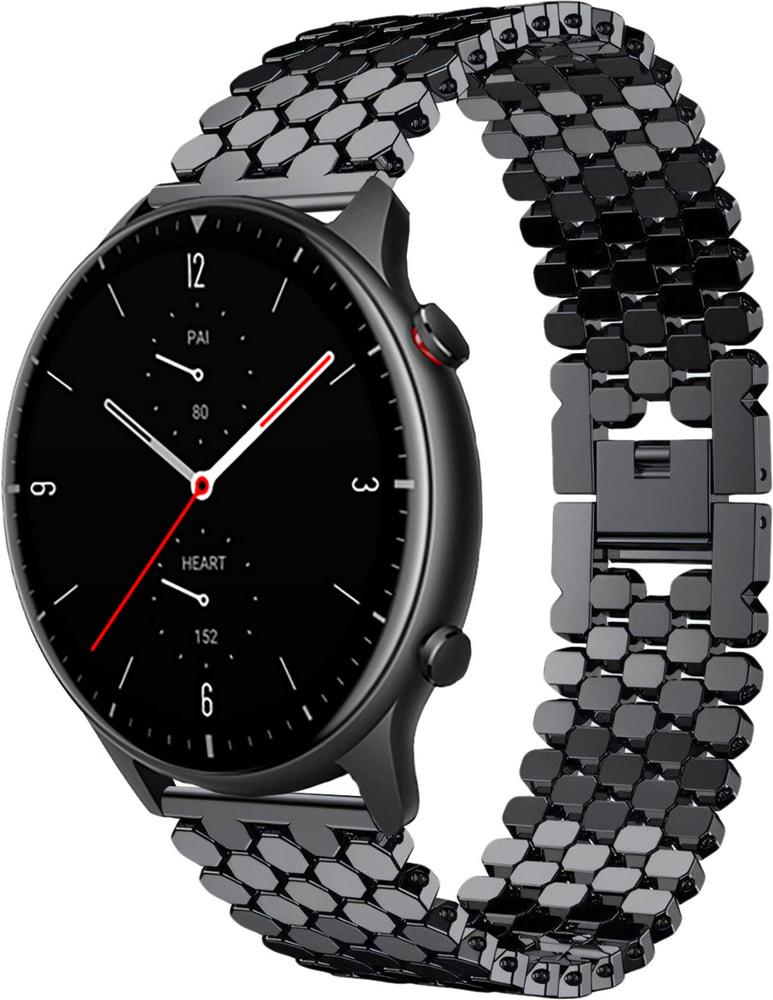 Металлический Ремешок Scaly для Amazfit GTR 2e Black (28774-2B)