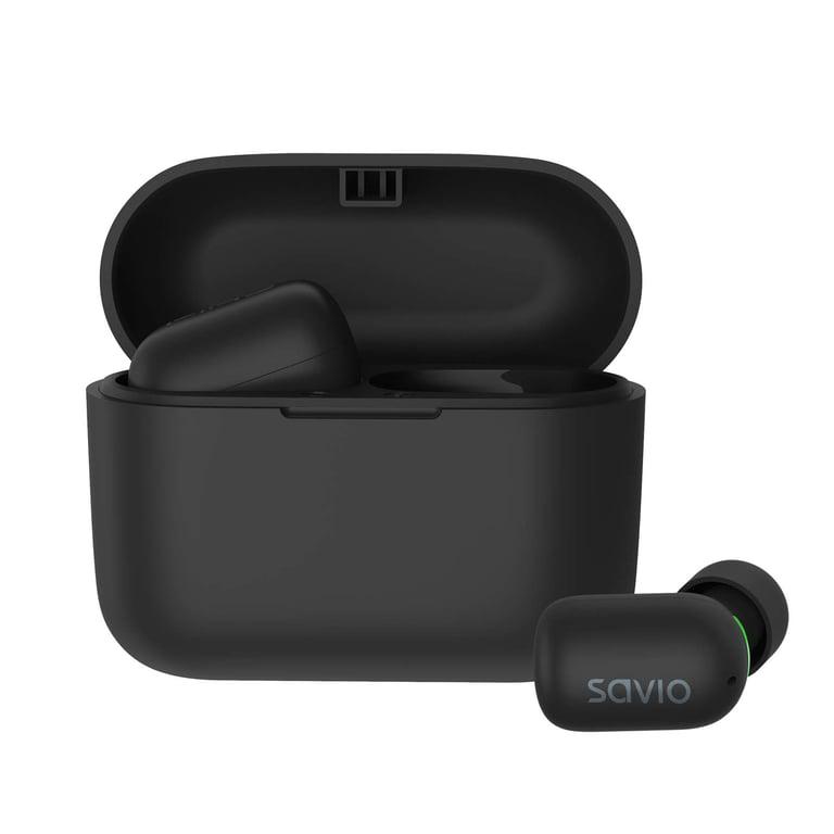 Навушники TWS SAVIO TWS-09 Black (521019)