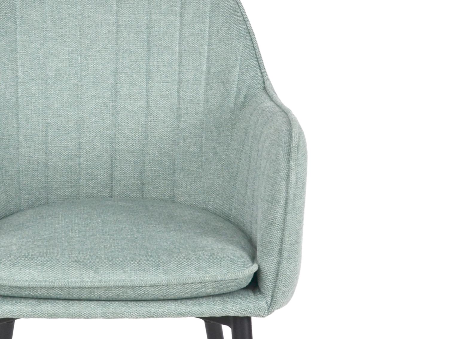 Стілець Intarsio Emily Чорний/Ментоловий - фото 6 Стілець Intarsio Emily Чорний/Ментоловий - фото 6