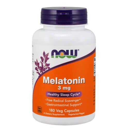 Мелатонин NOW Melatonin 3 мг 180 капс (NOW-03257) Мелатонин NOW Melatonin 3 мг 180 капс (NOW-03257)