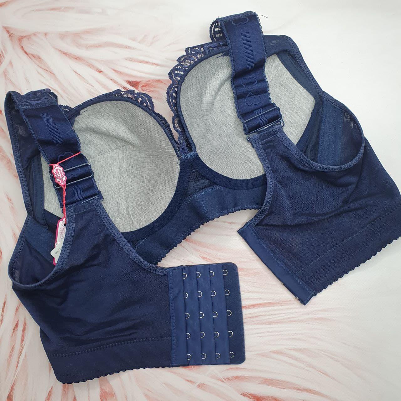 Бюстгалтер Люся чашка 95Д Синий - фото 3