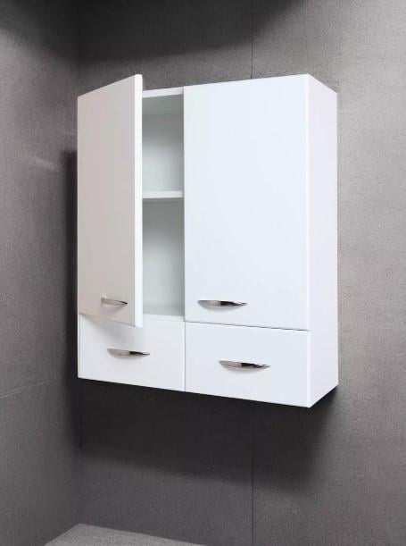 Шафа для ванної кімнати навісна ШВК-25 Білий