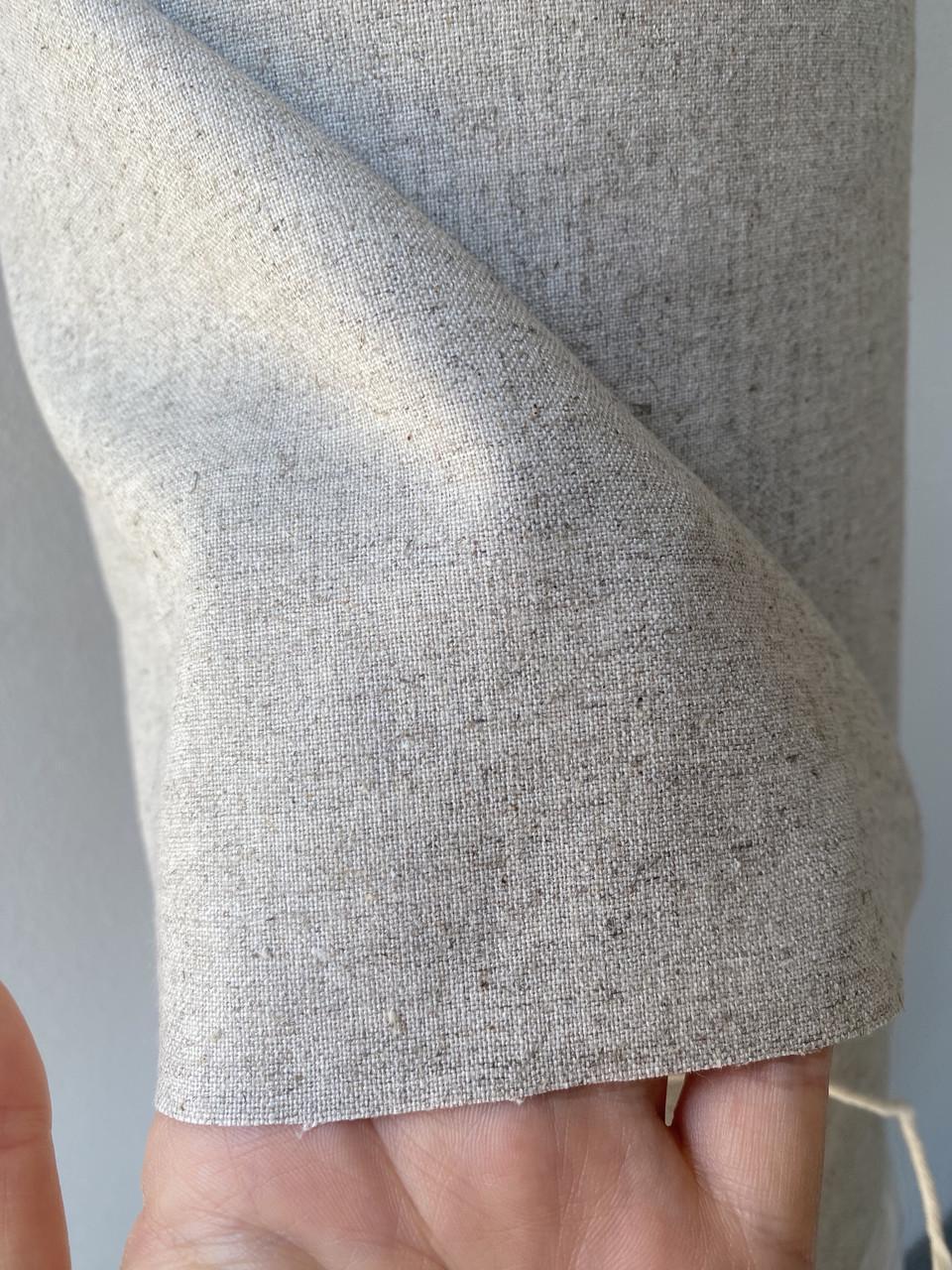 Ткань костюмная смягченная LINEN PLUS льняная 150 см 330 Серый - фото 5 Ткань костюмная смягченная LINEN PLUS льняная 150 см 330 Серый - фото 5