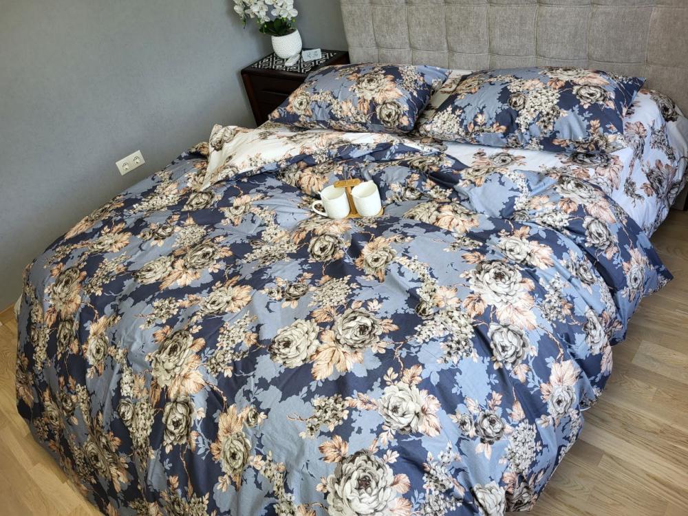 Комплект постільної білизни Глорія cotton полуторний на гумці (1930521220)