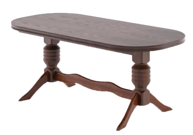 Стіл обідній розкладний Віксель Гранд 760х1000х200 мм Горіх (010)