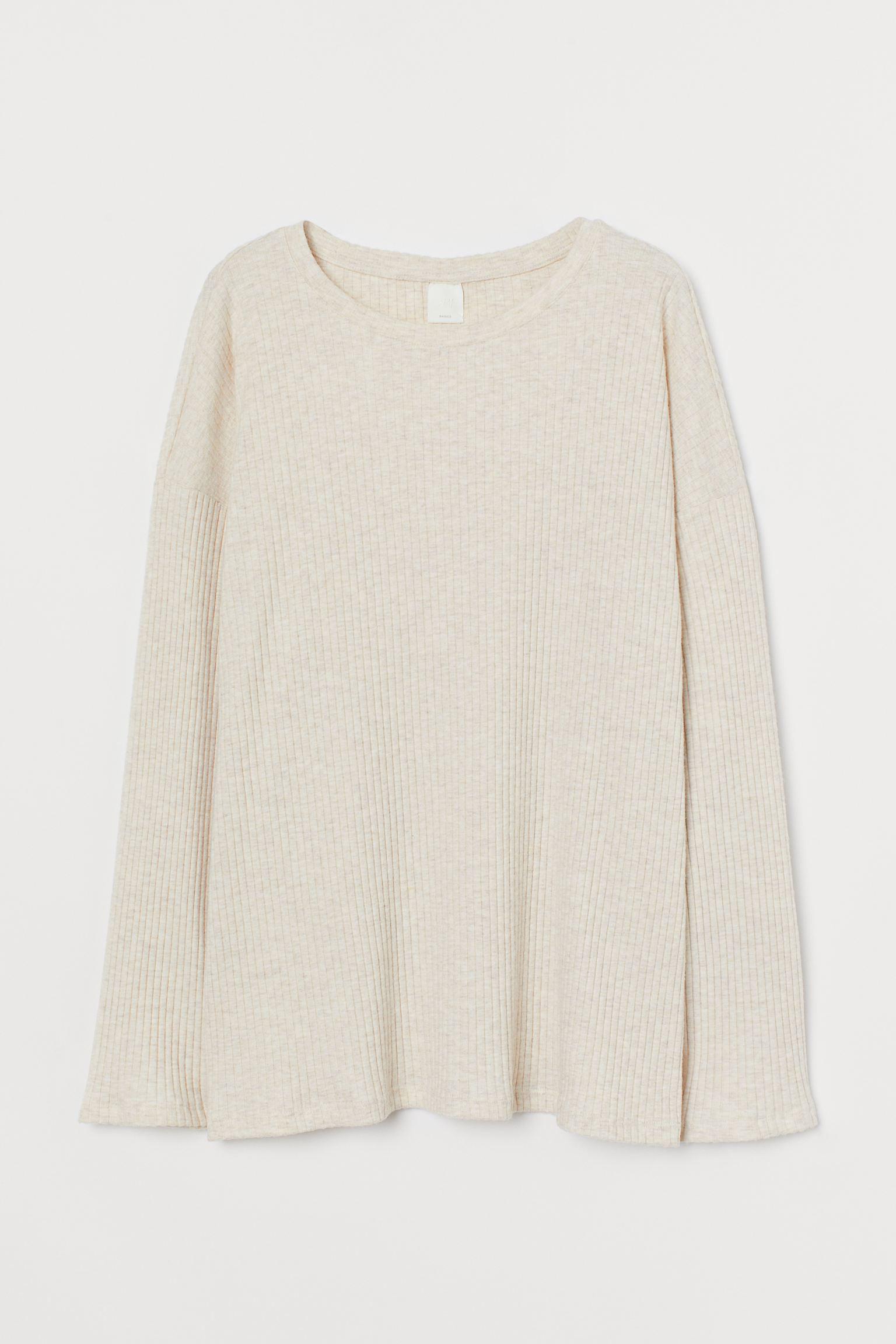 Джемпер H&M S Светло-бежевый (17089513183)