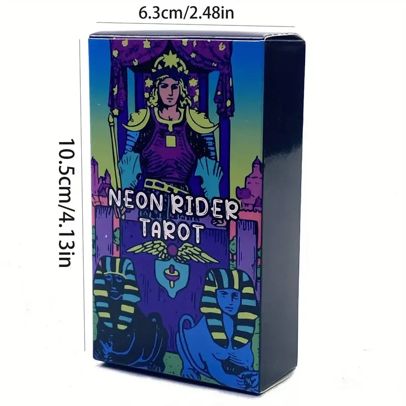 Карты Таро Райдера-Вейта неоновые 78 карт - фото 2 Карты Таро Райдера-Вейта неоновые 78 карт - фото 2