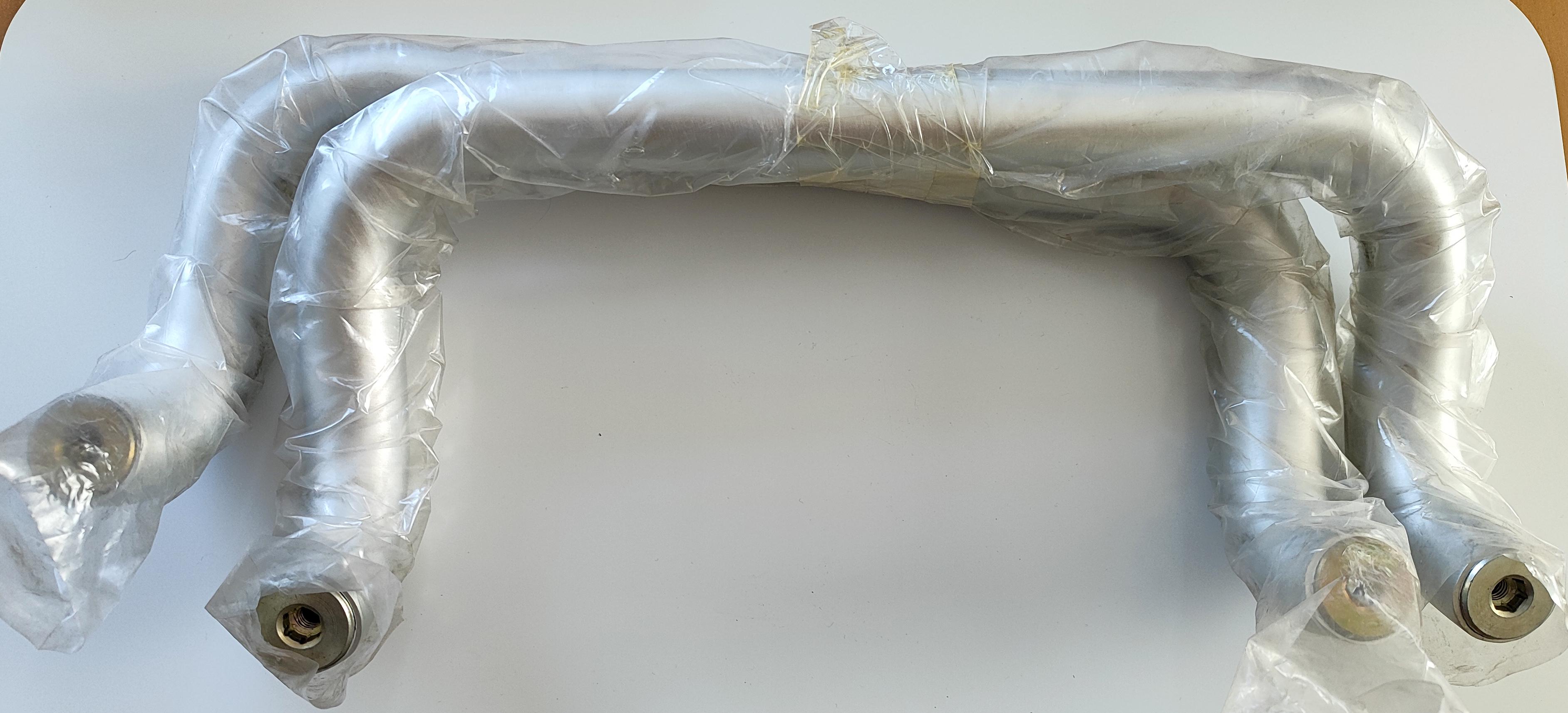 Ручка АК-2020 П-подібна скоба 350 мм Срібний (687-4) - фото 2 Ручка АК-2020 П-подібна скоба 350 мм Срібний (687-4) - фото 2