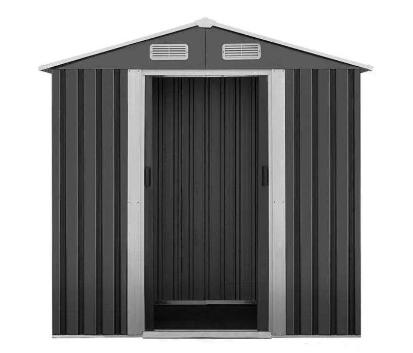 Сарай металевий Bass Polska оцинкована сталь 2х2,6х1,9 м Сірий (BH 28560-)