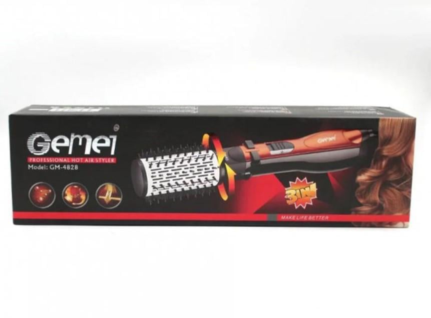 Фен-стайлер для укладки и завивки волос Geemy GM-4828 3 в 1 Professional 1000 Вт (313) - фото 10 Фен-стайлер для укладки и завивки волос Geemy GM-4828 3 в 1 Professional 1000 Вт (313) - фото 10