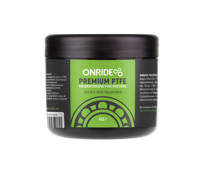 Смазка густая для подшипников Onride Premium PTFE 450 г (1085-6936116100589)