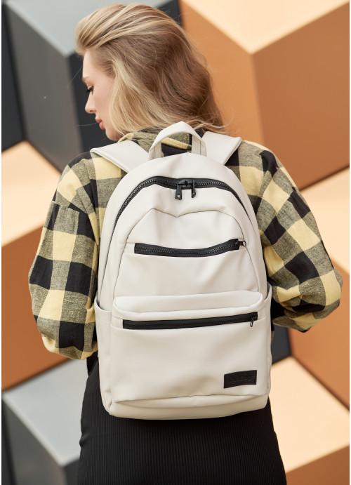 Городской рюкзак женский Sambag с отделением под ноутбук Серый (4280281346)