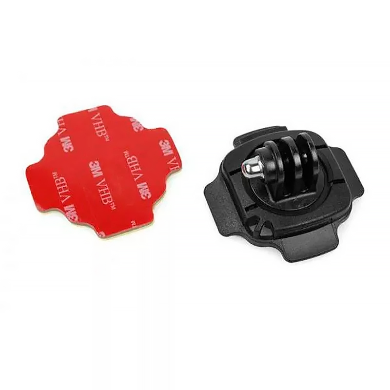 Платформа поворотная изогнутая с липучкой на шлем для экшн-камер GoPro (60042)