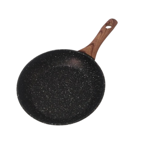 Сковорода Empire EM7553 коричневая ручка гранитное антипригарное покрытие 18 см (554773)