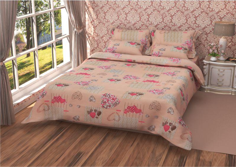 Постільна білизна Лелека поліестер 828 двоспальне (2000023995)