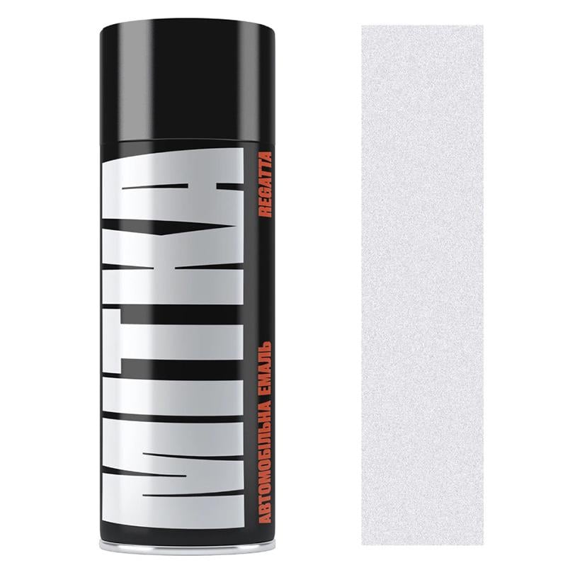 Эмаль автомобильная MITKA аэрозоль 400 мл 690 Снежная королева металлик