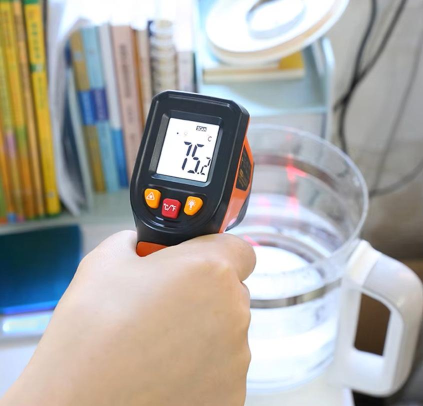 Термометр безконтактний цифровий NJTY від -50 до +600°C з лазерним покажчиком IR-інфрачервоний NJTY T600 2 батареї (98182058) - фото 6 Термометр безконтактний цифровий NJTY від -50 до +600°C з лазерним покажчиком IR-інфрачервоний NJTY T600 2 батареї (98182058) - фото 6