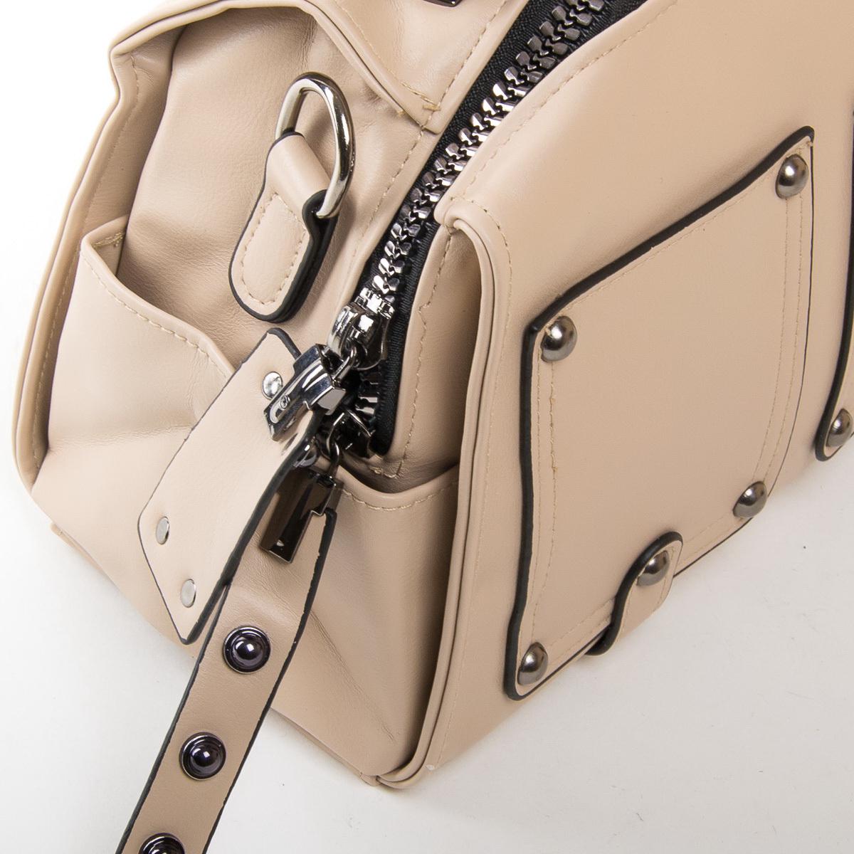 Женская модельная сумочка Fashion 2110 Бежевый - фото 3