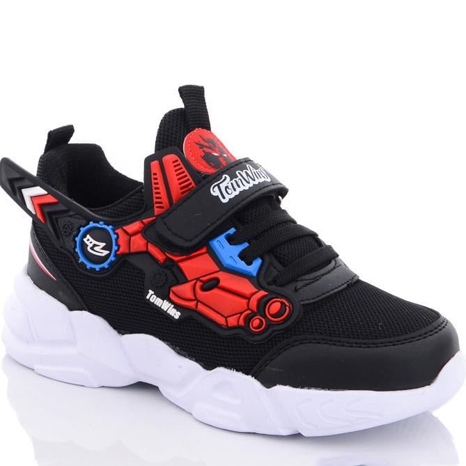 Текстильные кроссовки Tom Wins TF02-02 р. 34 Черно-белый