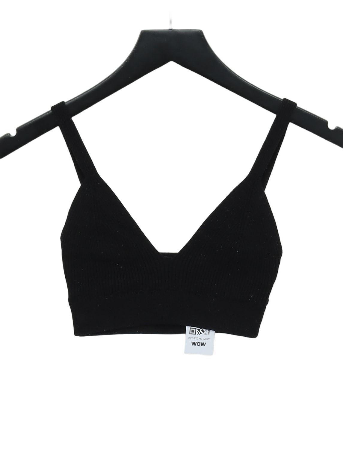 Топ вязаный S Черный (1258735wer)