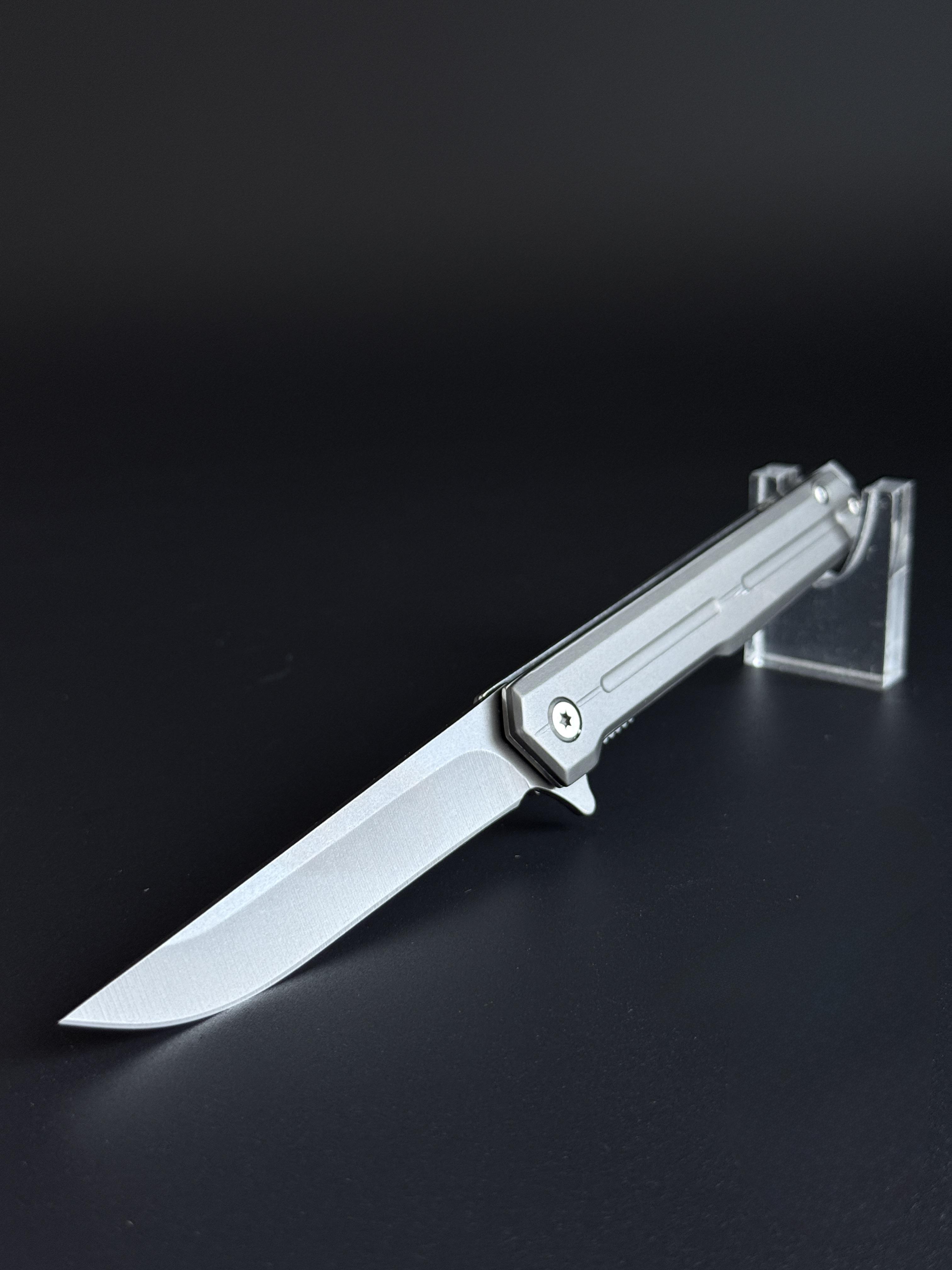 Нож складной туристический 4853 сталь 440С (KN1037) - фото 5