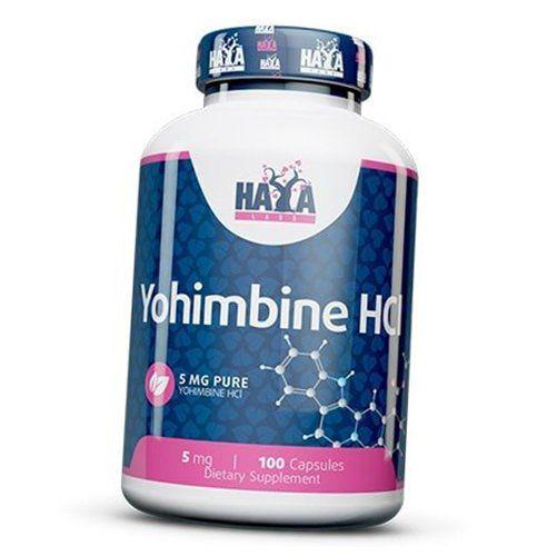 Йохимбин гидрохлорид Haya Labs Yohimbine HCL 100 капс. (08405013)
