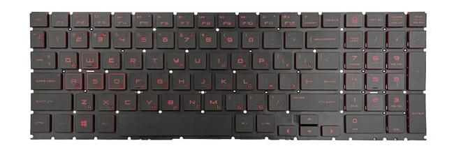 Клавиатура HP для ноутбука Omen 15-DC/15-DH с RED подсветкой (10055)
