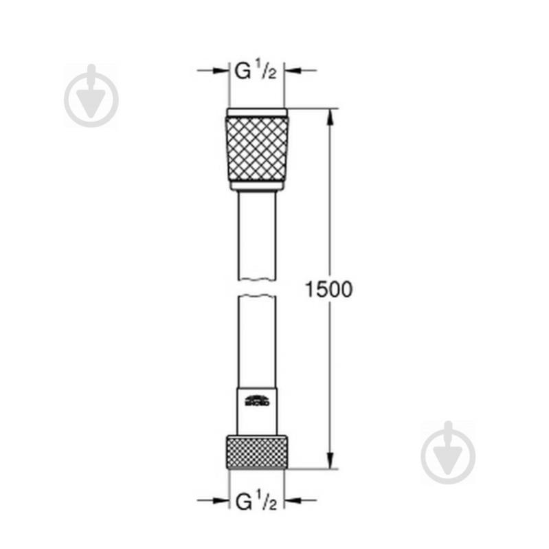 Душевой Шланг Grohe Relexaflex 45973001 - фото 2