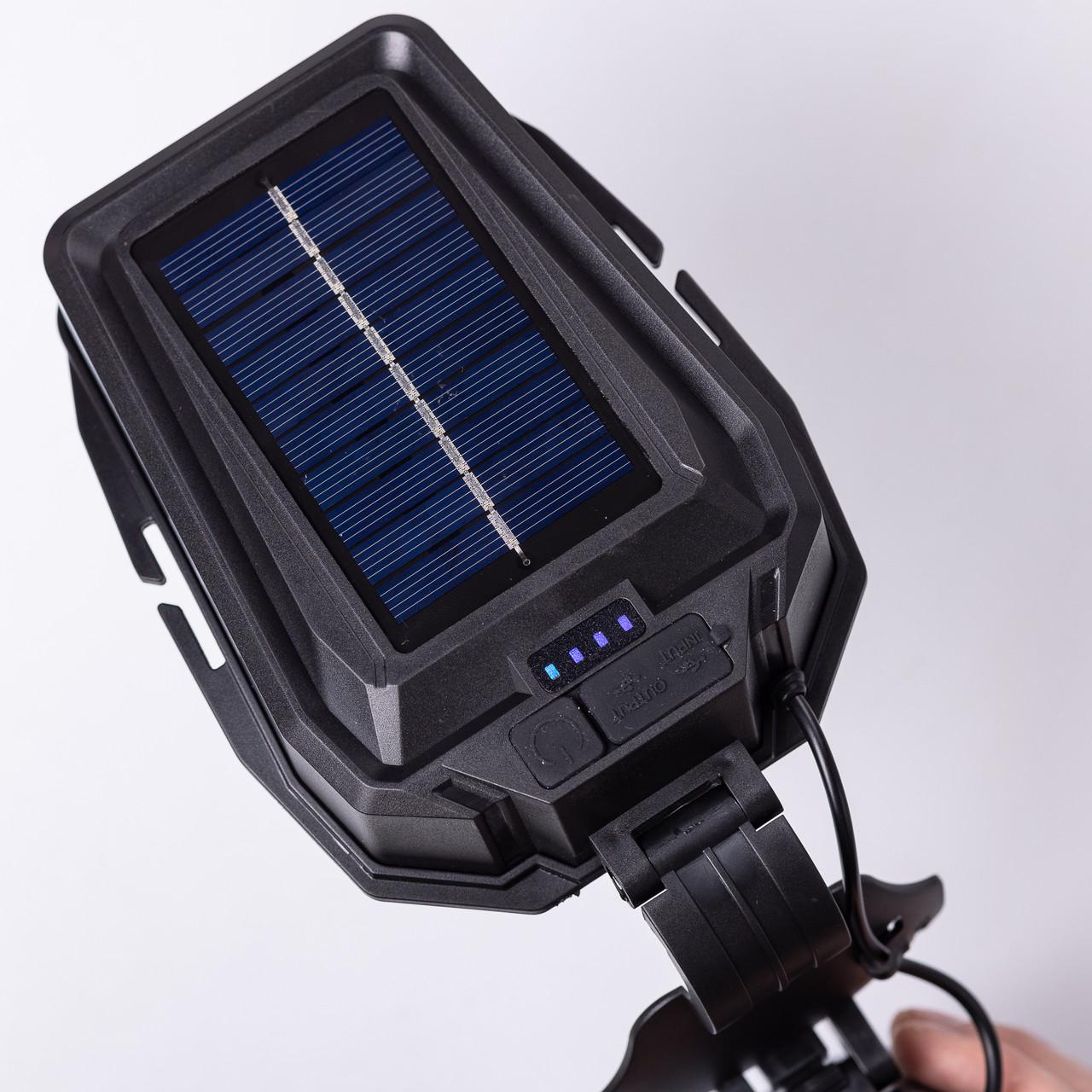 Налобний ліхтар акумуляторний зі швидкою зарядкою LED зарядка від сонячної панелі 16х10х13 см (7195) - фото 4 Налобний ліхтар акумуляторний зі швидкою зарядкою LED зарядка від сонячної панелі 16х10х13 см (7195) - фото 4