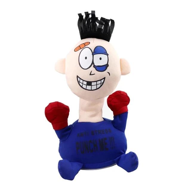 Игрушка мягкая антистресс PUNCH ME 02 Синий (14060)