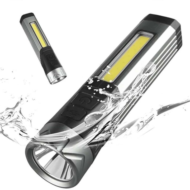 Ліхтарик світлодіодний 508-OSL + COB портативний поворотний USB магнітний (23678374) - фото 18 Ліхтарик світлодіодний 508-OSL + COB портативний поворотний USB магнітний (23678374) - фото 18