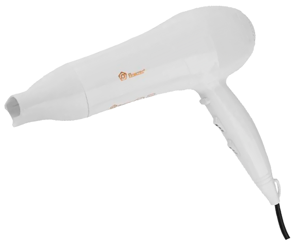 Фен для волос Domotec MS-0808 с концентратором и холодным обдувом 3000W Белый (lp-91610_328)