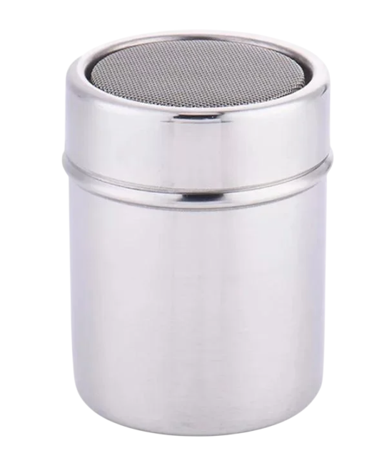 Набор для кофе трафареты 19 шт. и баночка Серый (1461624369)