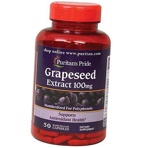 Экстракт Виноградных косточек Grapeseed Extract 100 50 капс. (71367004)