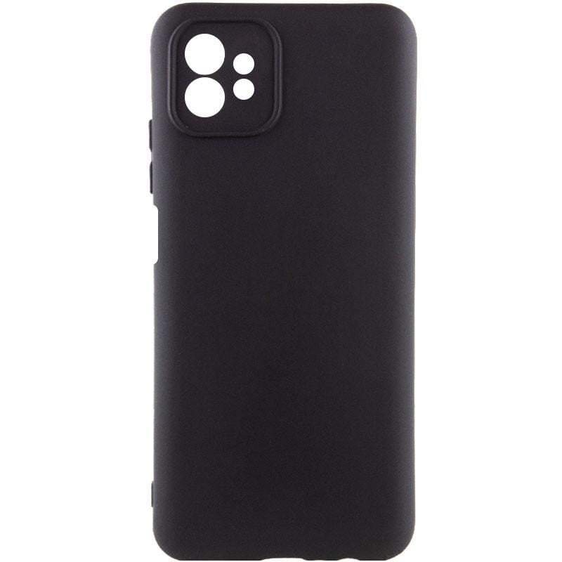 Противоударный чехол Silicone Cover Lakshmi Full Camera (AA) для Motorola Moto G32  Черный / Black
