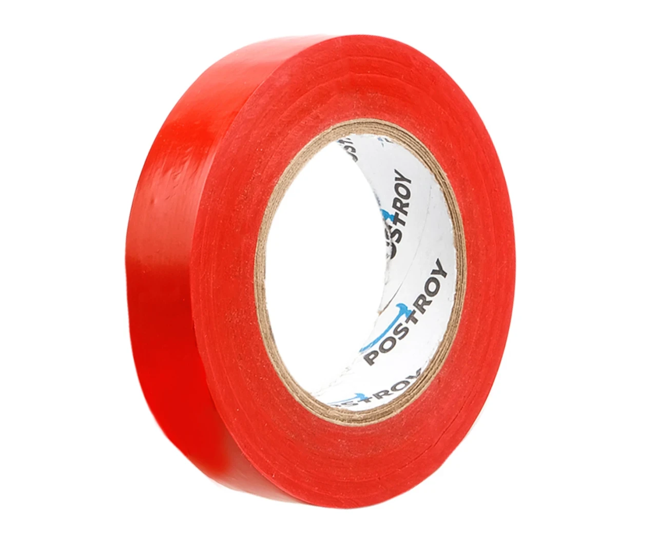 Изоляционная лента Postroy ПВХ 50 м Красный (2430311063) - фото 1 Изоляционная лента Postroy ПВХ 50 м Красный (2430311063) - фото 1