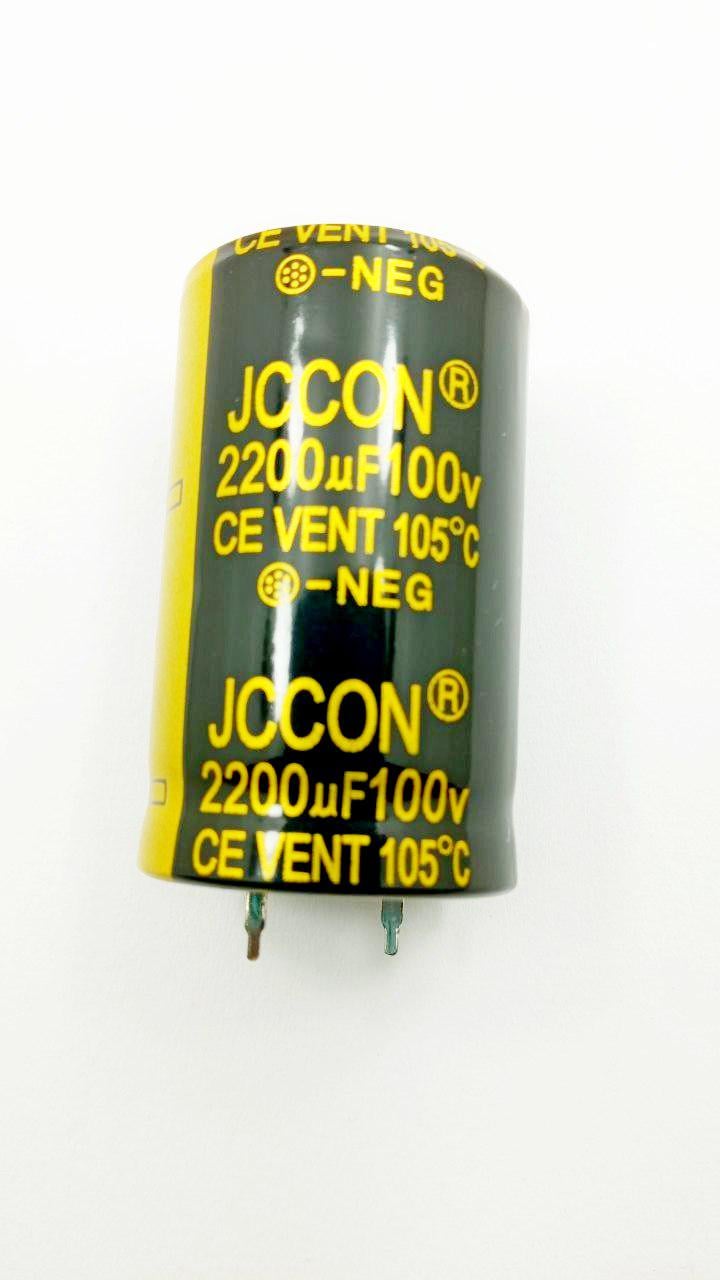 Конденсатор електролітичний 2200mF/100V<CD293> 25x40 105xC JCCON (34955)