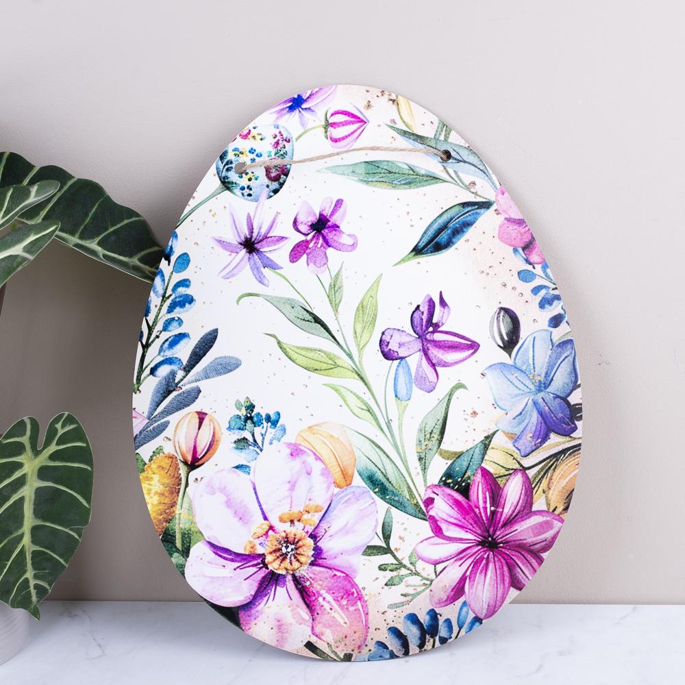 Подвеска оcновая под композицию яйцо с цветами (7513-2)