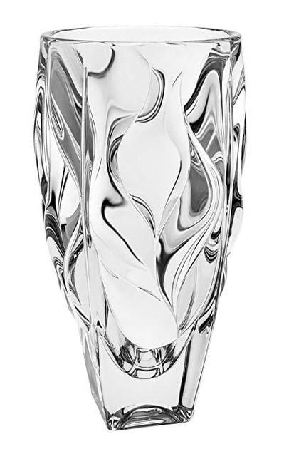 Ваза для цветов Bohemia Bamboo h30 см богемское стекло (87C03/0/77K57/300)