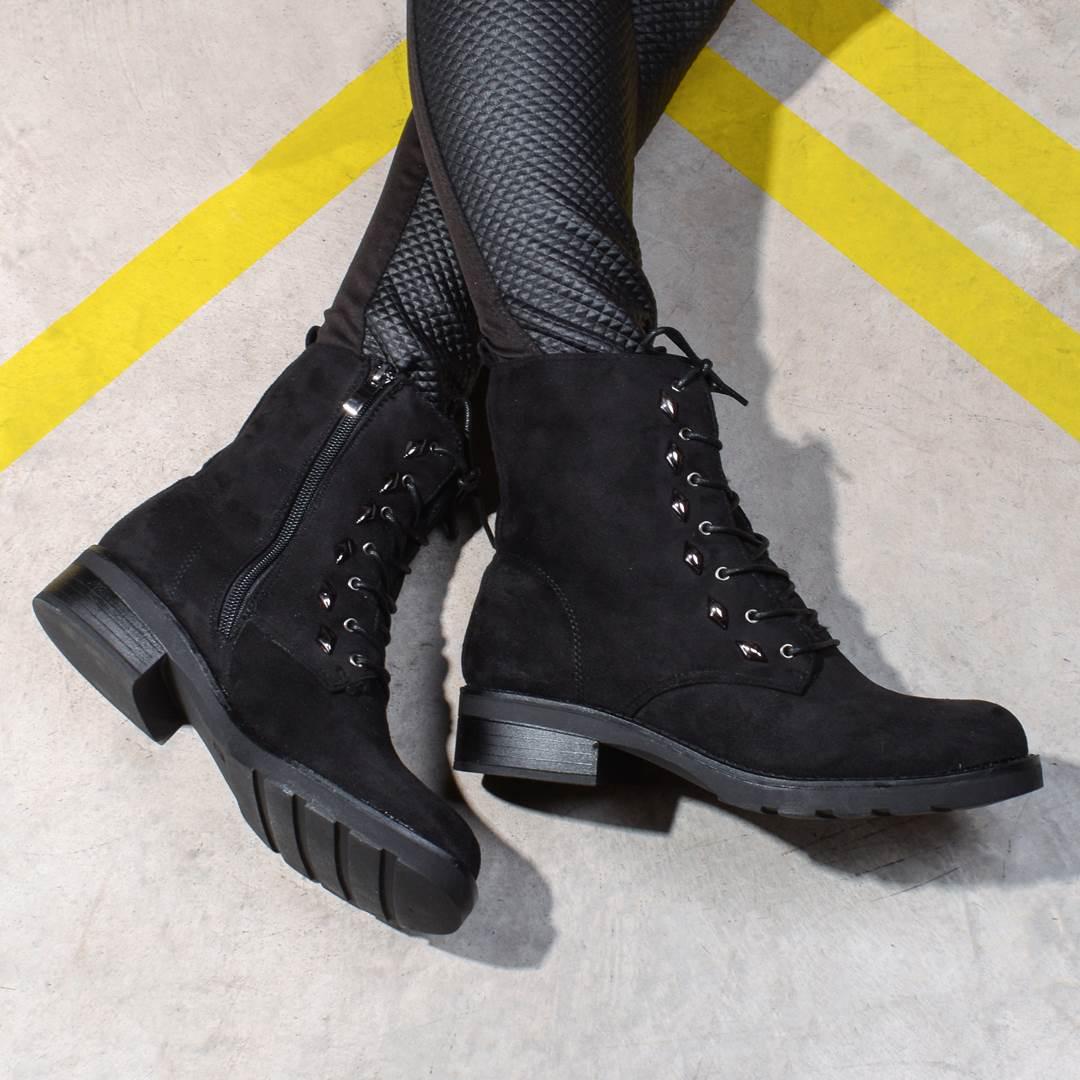 Ботинки женские зимние на шнуровке 325063 р. 37 23,5 см