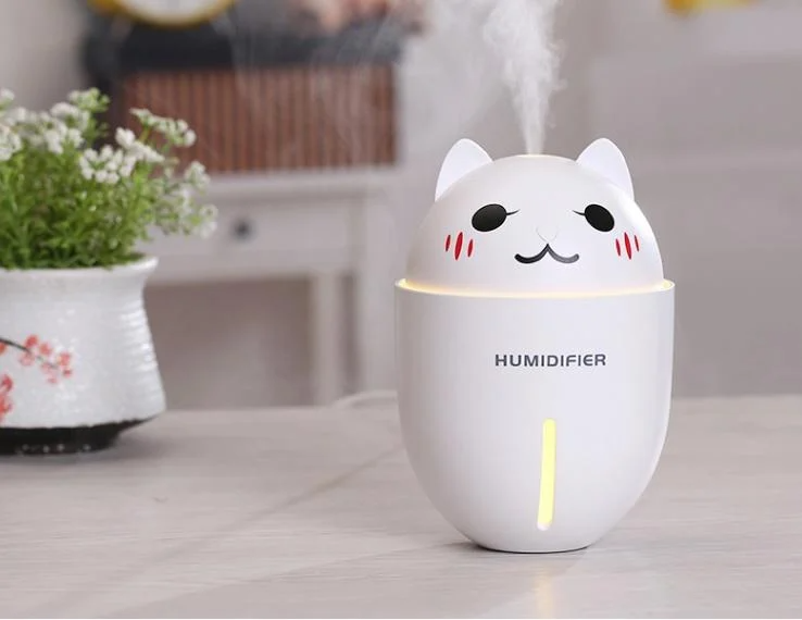 Зволожувач повітря Humidifier Котик із USB ультразвуковий 320 мл (00386) - фото 1