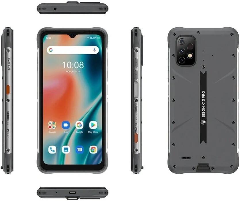 Смартфон Umidigi Bison X10 Pro 4/128 Гб Global Grey - фото 2