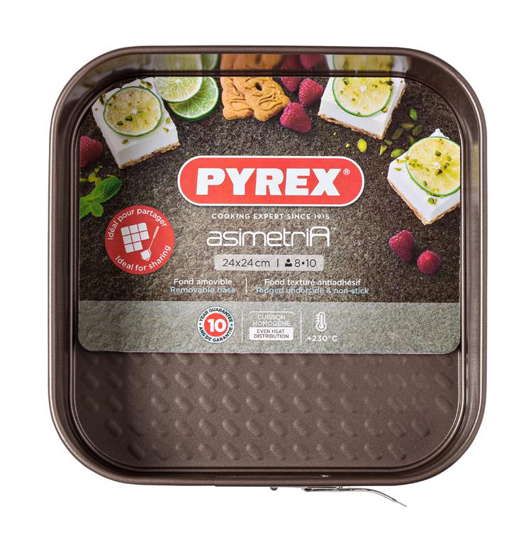 Форма для выпечки Pyrex Asimetria квадратная с антипригарным покрытием