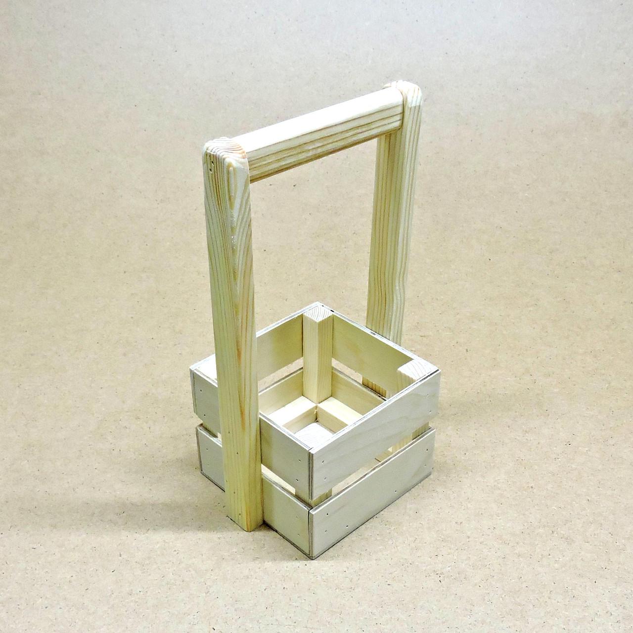 Корзинка подарочная из дерева Шервуд 12х12 см Бланже (ПДК-0021101) - фото 4 Корзинка подарочная из дерева Шервуд 12х12 см Бланже (ПДК-0021101) - фото 4