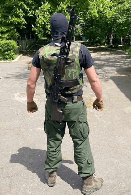 Ремінь триточковий з карабіном та утяжкою Чорний (three-point-1-bl) - фото 3 Ремінь триточковий з карабіном та утяжкою Чорний (three-point-1-bl) - фото 3