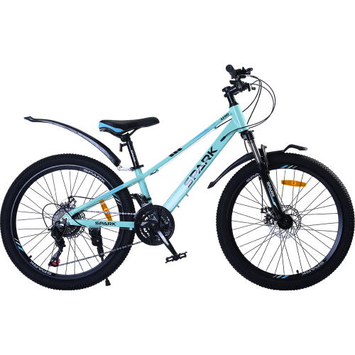 Велосипед Spark AERO колеса 24" алюминиевая рама 11" Голубой (000239180)